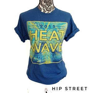 TULTEX HEAT WAVE 2015 Graphic Tee Shirt The Best Week of Summer M